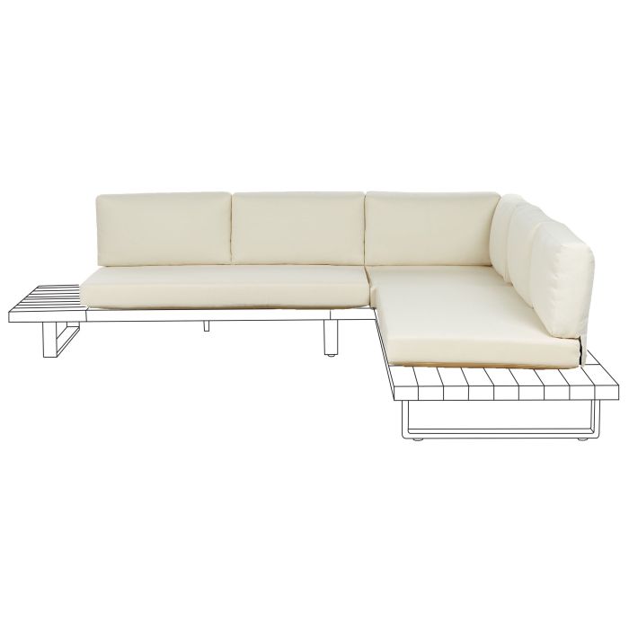 YMKONOS Outdoor Cushion Cover Set Off-White