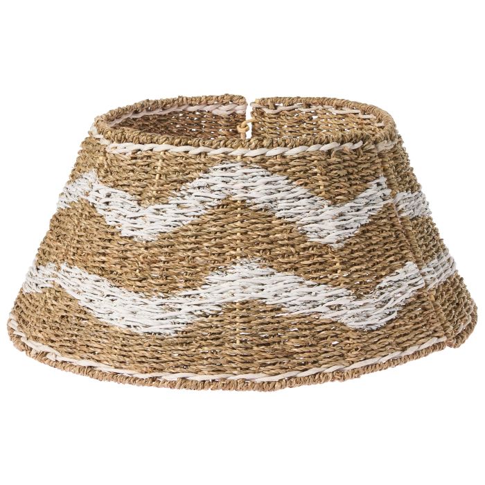 SANDBOURNE Christmas Tree Collar Seagrass 51 cm - Natural