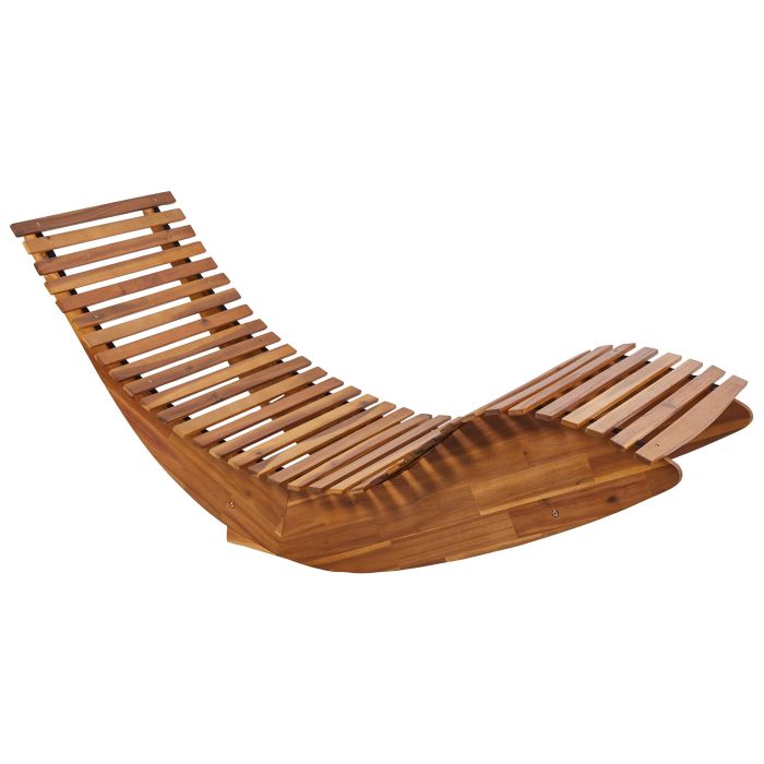 Acacia Wood Garden Sun Lounger BRESCIA II