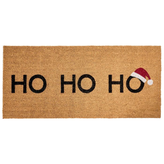 PARKDEN Christmas Motif Coir Doormat - Natural