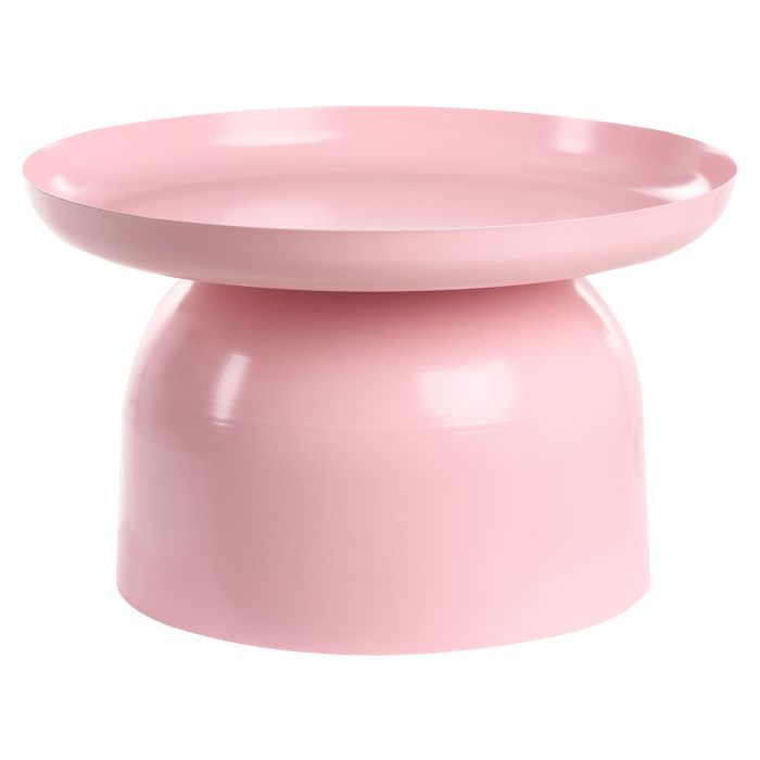 COTTENHAM Metal Round Coffee Table - Pink