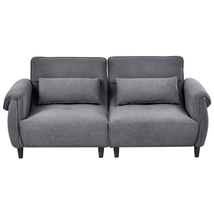 YATELY Fabric 3 Seater Sofa - Grey