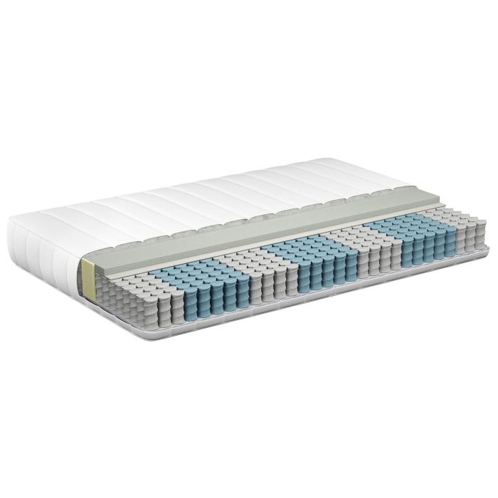 OMMY Pocket Sprung Mattress Super Kingsize - White