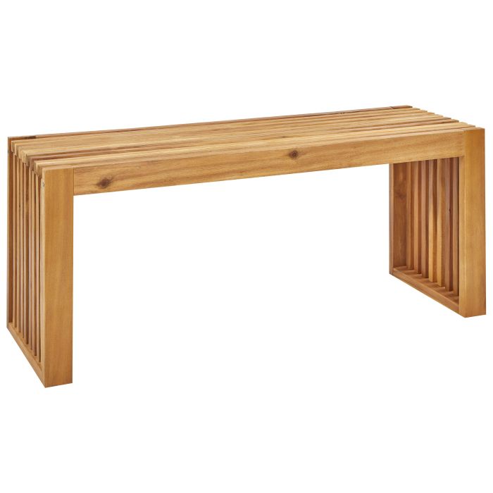 Garden Bench BELLANO 105 cm Acacia Wood Brown