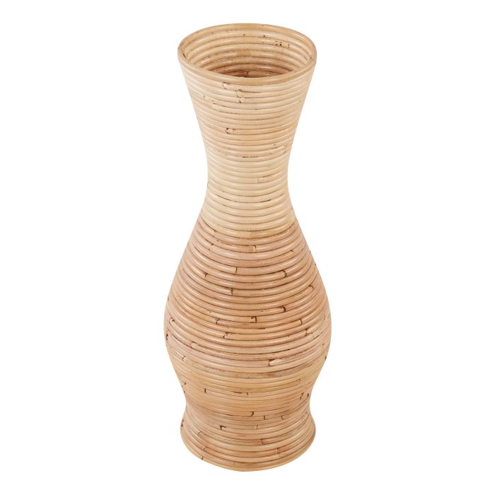 Decorative Vase TRINISA Rattan 50 cm Natural