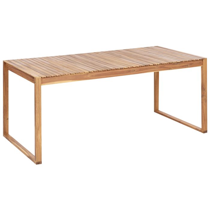 Certified Acacia Wood Garden Dining Table 180 x 90 cm SASSARI II