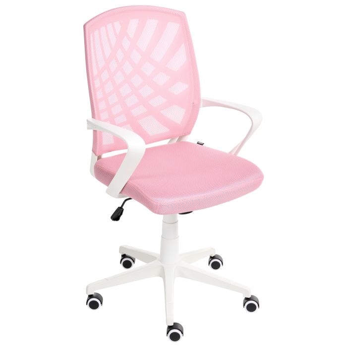 KELMSTEAD Fabric Office Chair - Pink