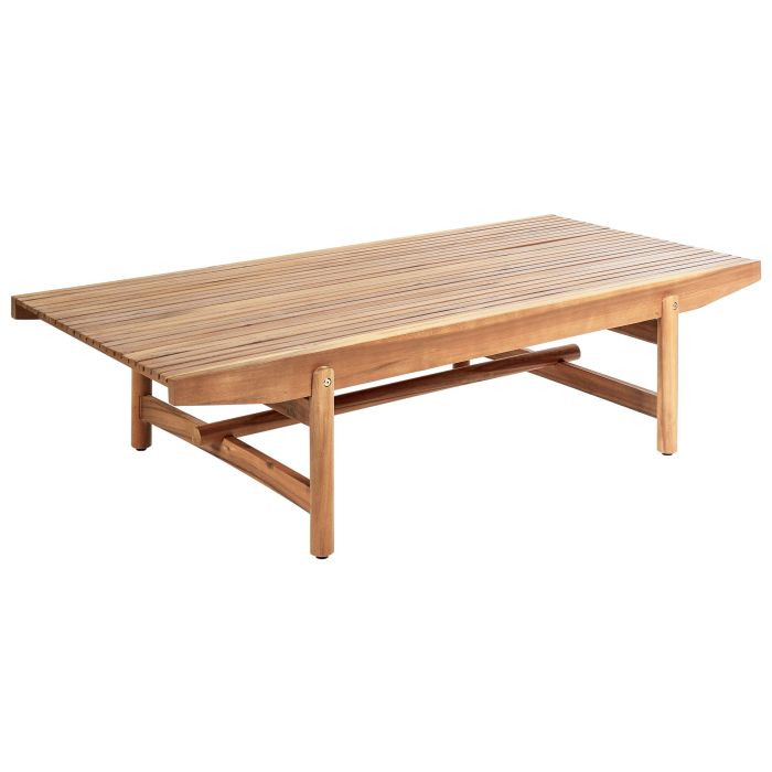 Acacia Garden Coffee Table 145 x 79 cm Light GIAVENO