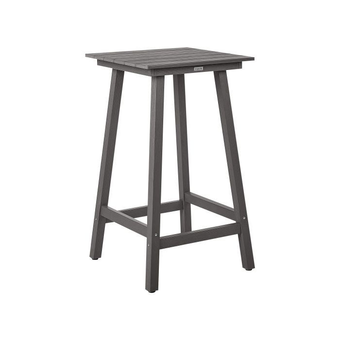 Garden Bar Table 59 x 59 cm Dark Grey ADIRONDACK