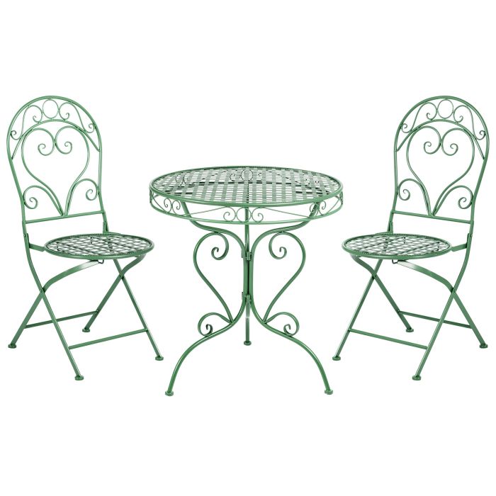 VEYRO Garden Bistro Set - Green