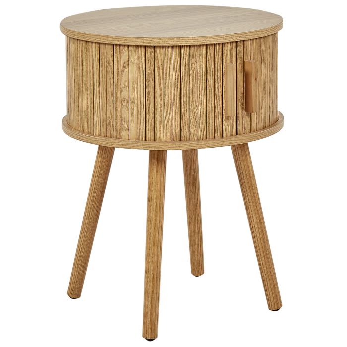 Bedside Table SELAH Light Brown