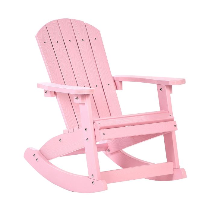 Garden Kids Rocking Chair ADIRONDACK Pastel Pink