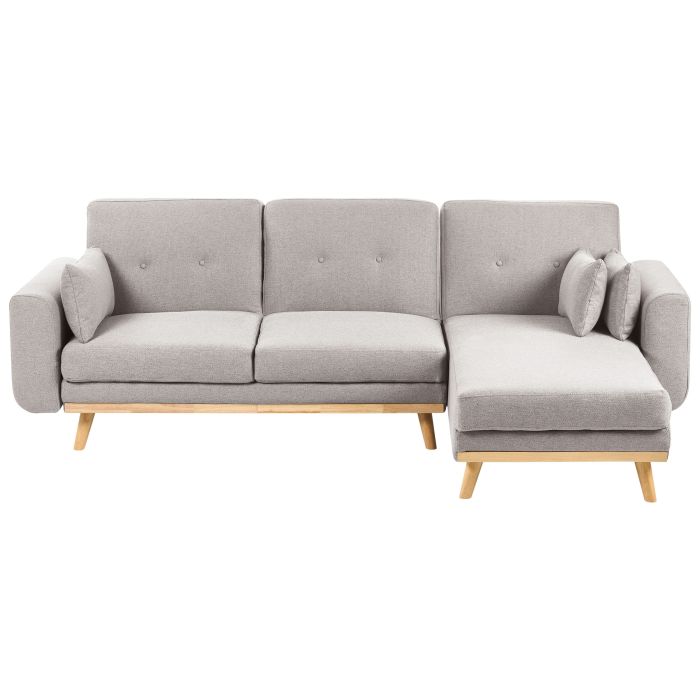 Corner Sofa - HORSENS Left Hand Facing Fabric Grey