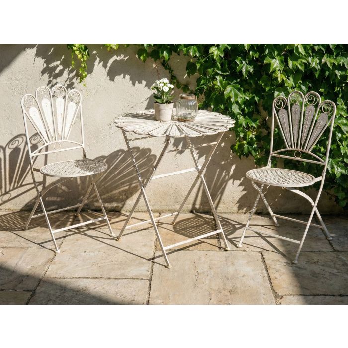 HAVERFORD Garden Bistro Table - White