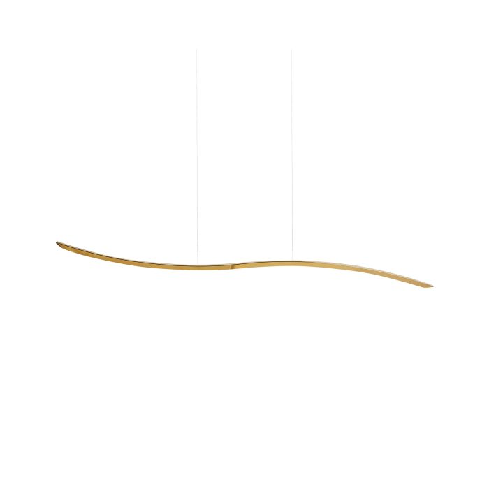 LED Pendant Lamp CALAO Metal Gold