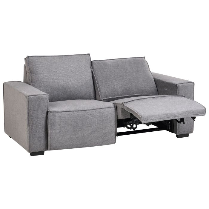 ORRELLON Fabric 2 Seater Sofa - Grey