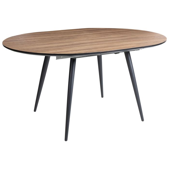 SECIAN Extending Dining Table Brown 110/150 cm 112 cm