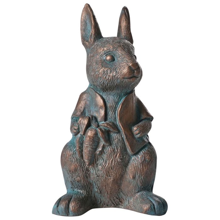 RIDFORD Garden Rabbit Figurine - Brown
