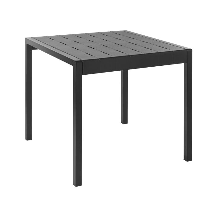 MILLDEN Garden Dining Table 81 cm - Black