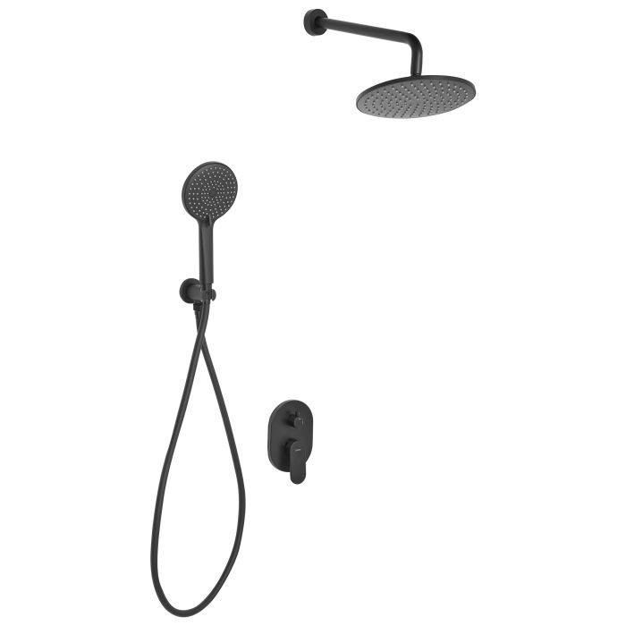 ROTHERLEIGH Concealed Shower Set - Black