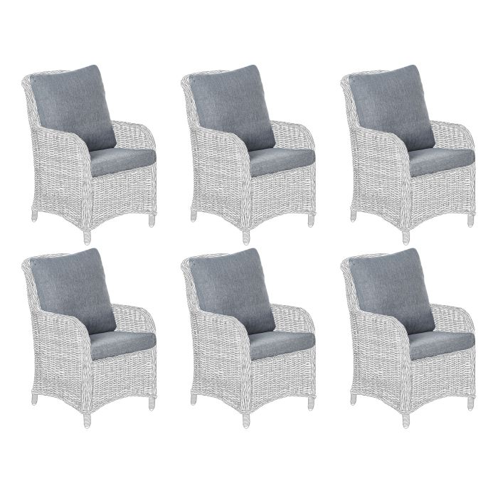 Outdoor Cushion Cover Set CASCAIS Grey