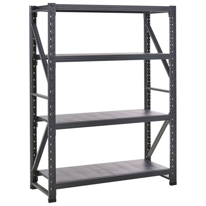 DARTWELL Garage Shelving Metal 150 cm - Black