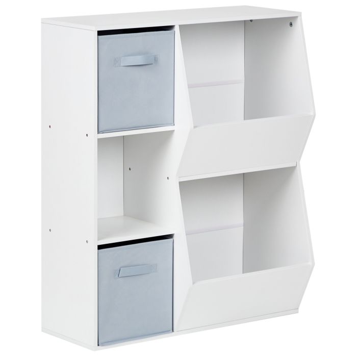 3 Tier Bookcase DARLOT 93 cm White