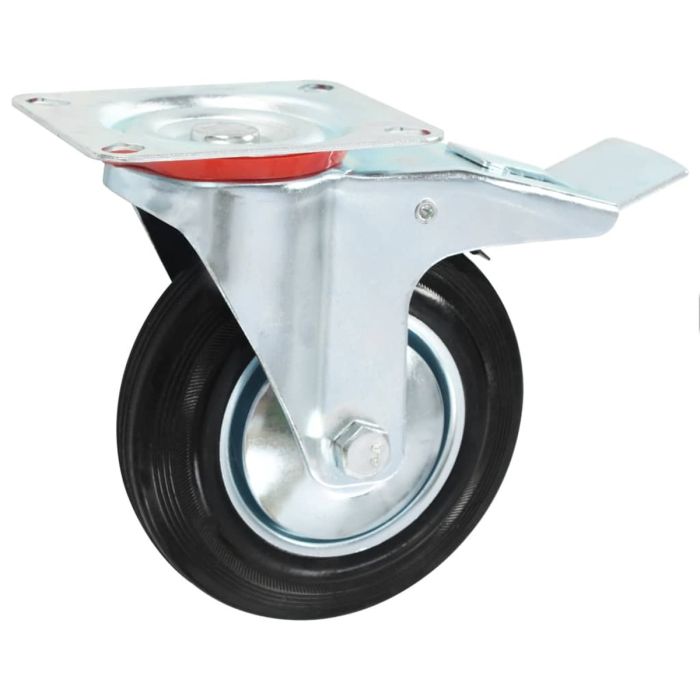 Set of 8 Swivel Casters 160 mm