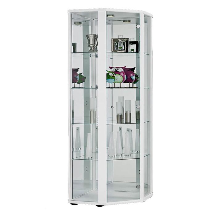 Everleigh Corner Display Rack - White