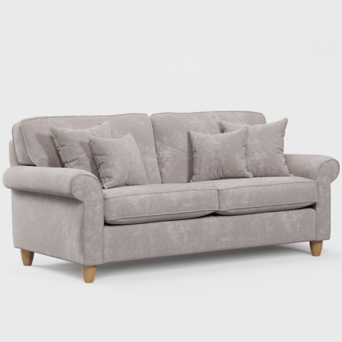 3 Seater Sofa - COASTAL Fabric - Beige