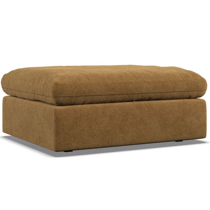Footstool - OBLAK Fabric Amber