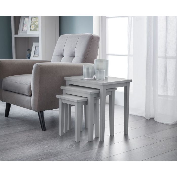 Cleo 3PC Nest of Tables Range - Grey