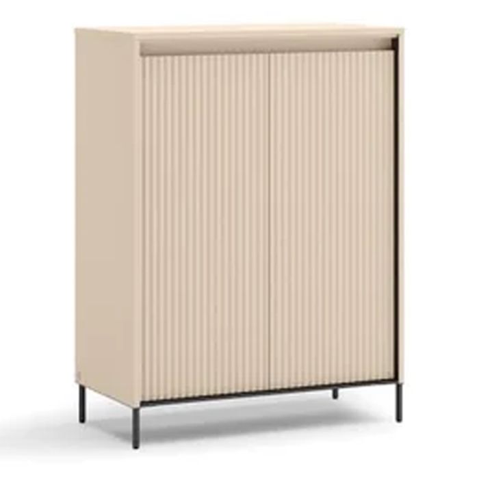TRADESSA 4 Door Sideboard - Beige