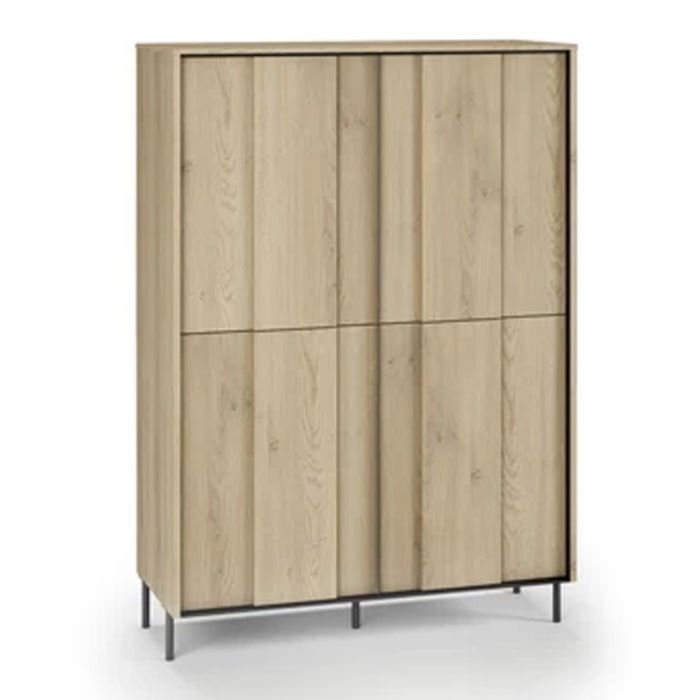 VETRA Highboard Cabinet - Oak