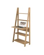 Tiva Ladder Style 3 Tier Desk - Oak