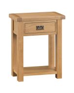 Classic Telephone Table - Medium Oak Finish