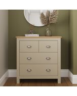 Cream Chest of Drawers - LEDBURY Medium Chest  4 Drawers