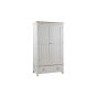 Richmond 2 Door Combination Wardrobe - Grey