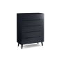 Grey Chest of Drawers - ASTRAL Medium Chest  5 Drawers