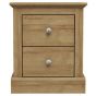 Devon 2 Drawers Beside Table - Oak
