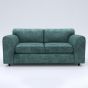 LORVANI Fabric 3 Seater Fullback Sofa - Teal