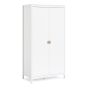 Barcelona Wardrobe with 2 Doors in White
