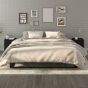 Bedside Cabinets 2 pcs Black 40x40x66cm Engineered Wood - Jet