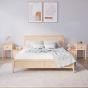 Bedside Cabinet 2 pcs 79.5x38x65.5cm Solid Wood Pine