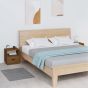 Bedside Cabinets 2 pcs Honey Brown 40x34x45cm Solid Wood Pine - Faye