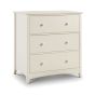 Cream Chest of Drawers - CAMDEN Large Chest 3 Drawers