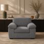 CORDURA Boucle Fabric Armchair - Grey