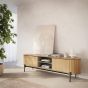ROTTORIA TV Cabinet Oak Vincenza 200cm