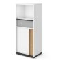 IPSWICH Kids Sideboard Cabinet White Matt 55cm