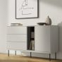 EPRAVIA Sideboard Cabinet Cashmere 134cm